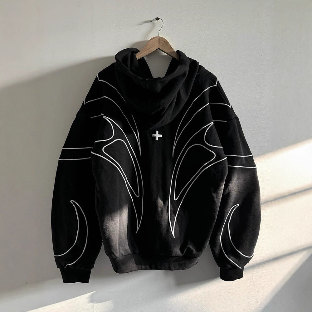Women’s Fashionable Loose Cardigan Hoodie - HCDSHOP