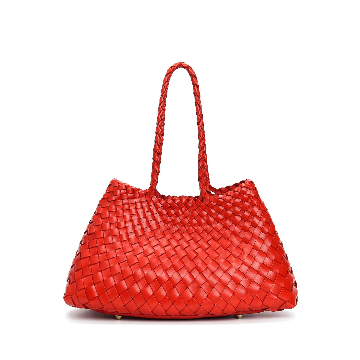 Trendy Retro Large Capacity Handwoven Handbag - HCDSHOP