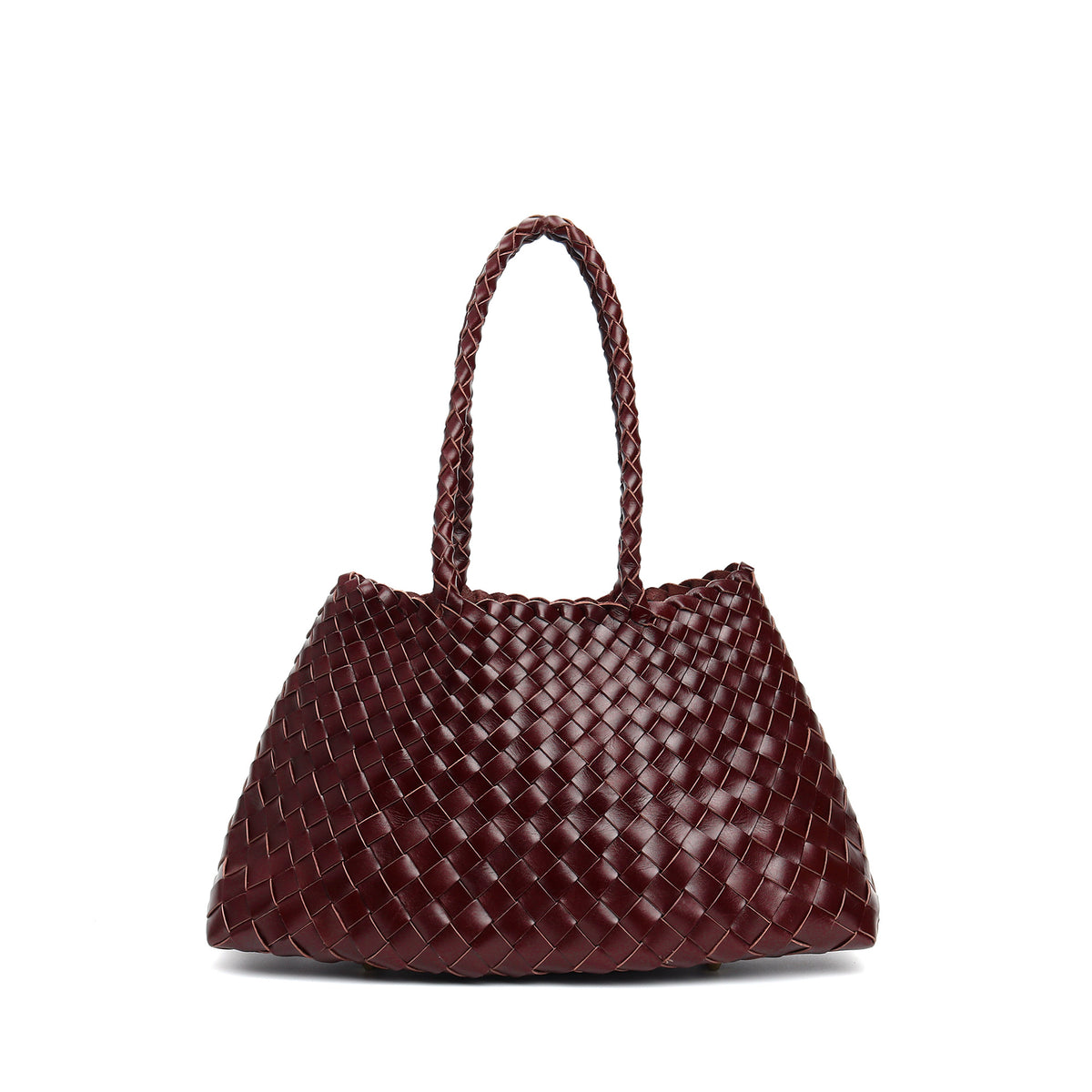 Trendy Retro Large Capacity Handwoven Handbag - HCDSHOP