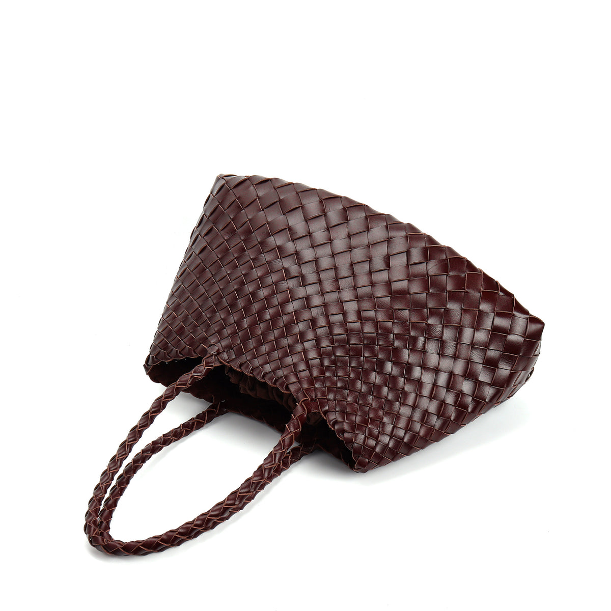 Trendy Retro Large Capacity Handwoven Handbag - HCDSHOP