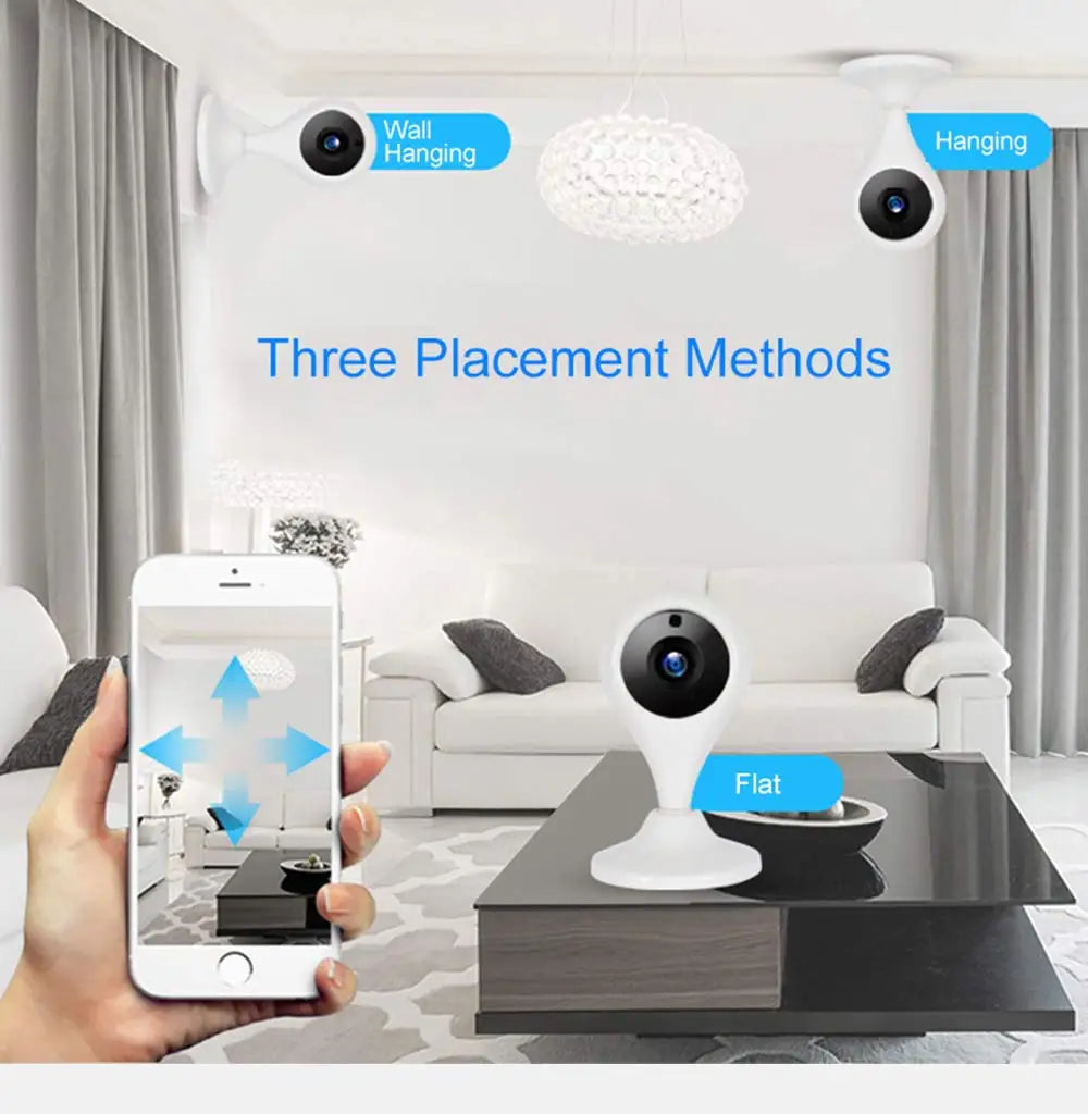 Smart WiFi Home Security Camera 720P HD - HCDSHOP