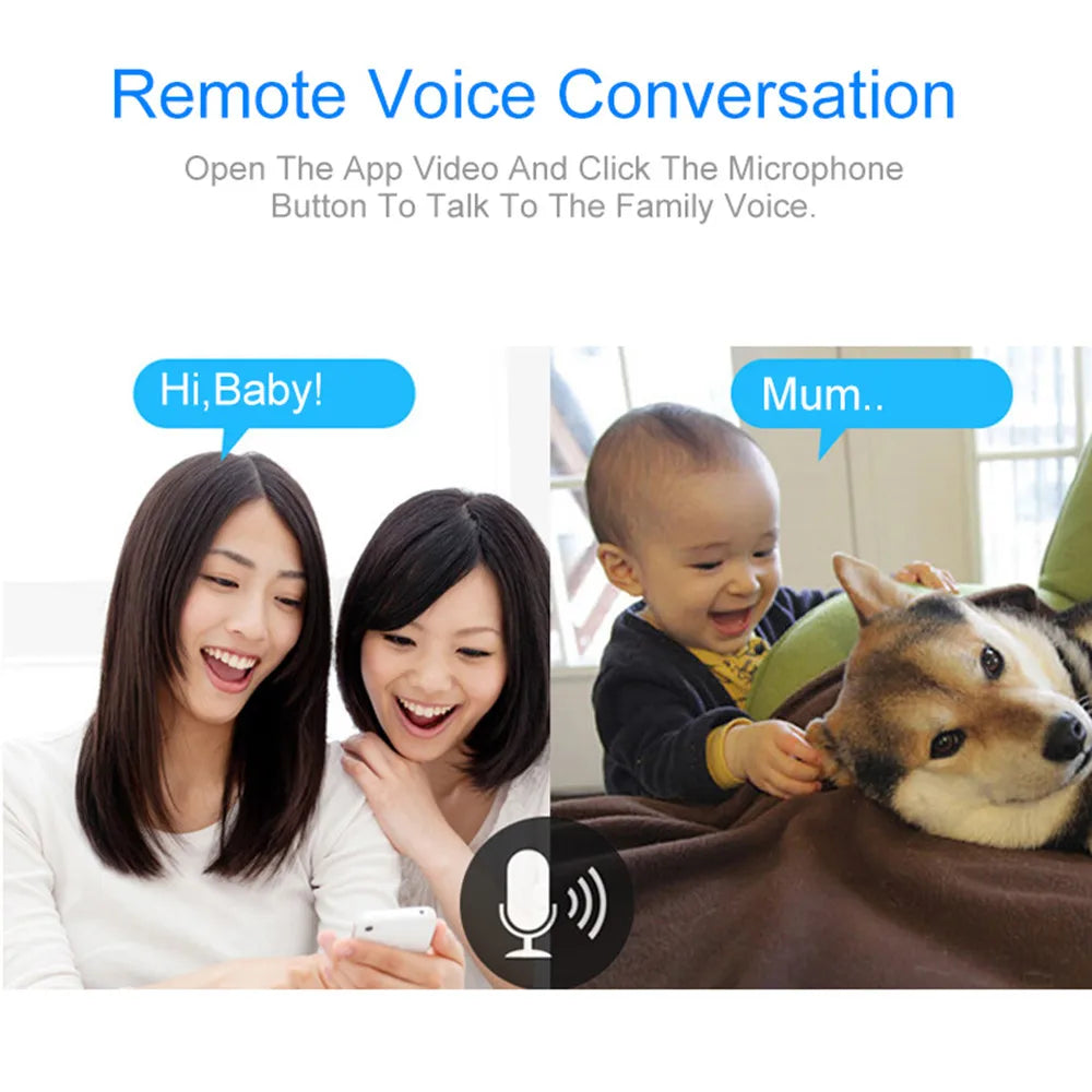 Smart WiFi Home Security Camera 720P HD - HCDSHOP