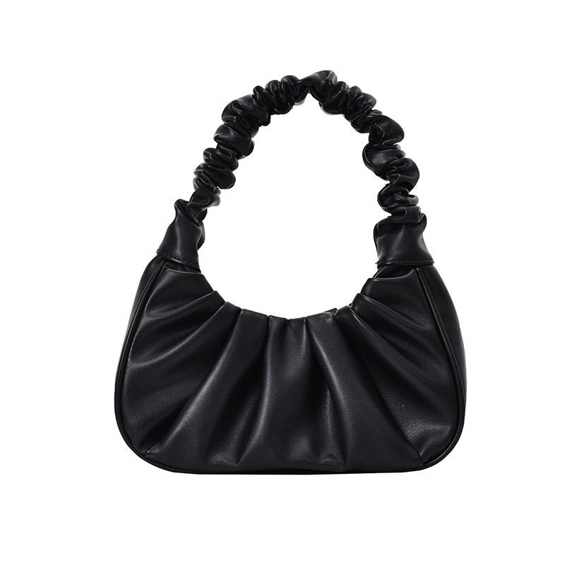Sac à main pour femmes eprolo, sac hobo plissé en couleurs candy, petite sacoche d'épaule et sac fourre-tout.