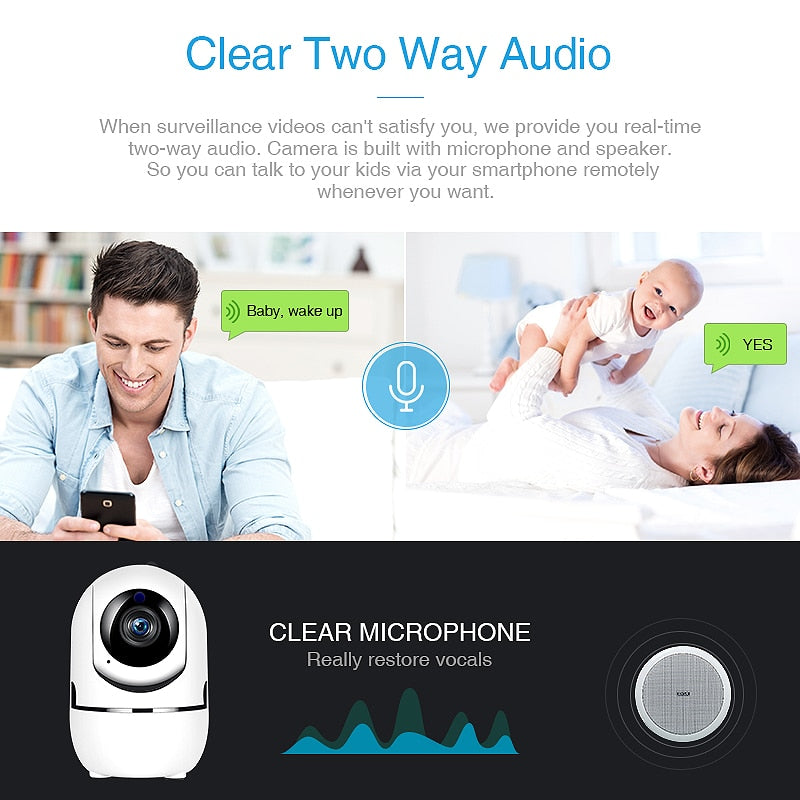 Wireless WiFi Home Security Surveillance Camera - HCDSHOP 