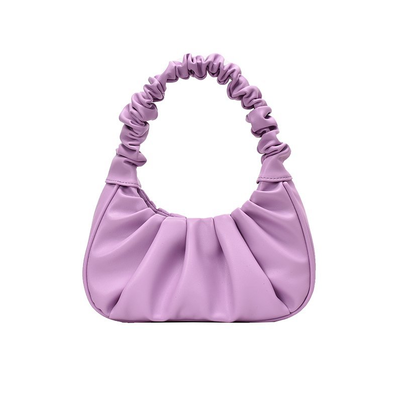 Sac cabas pour femmes eprolo, sac à main plissé en couleurs bonbon, petit sac d'épaule et sac à main tendance.