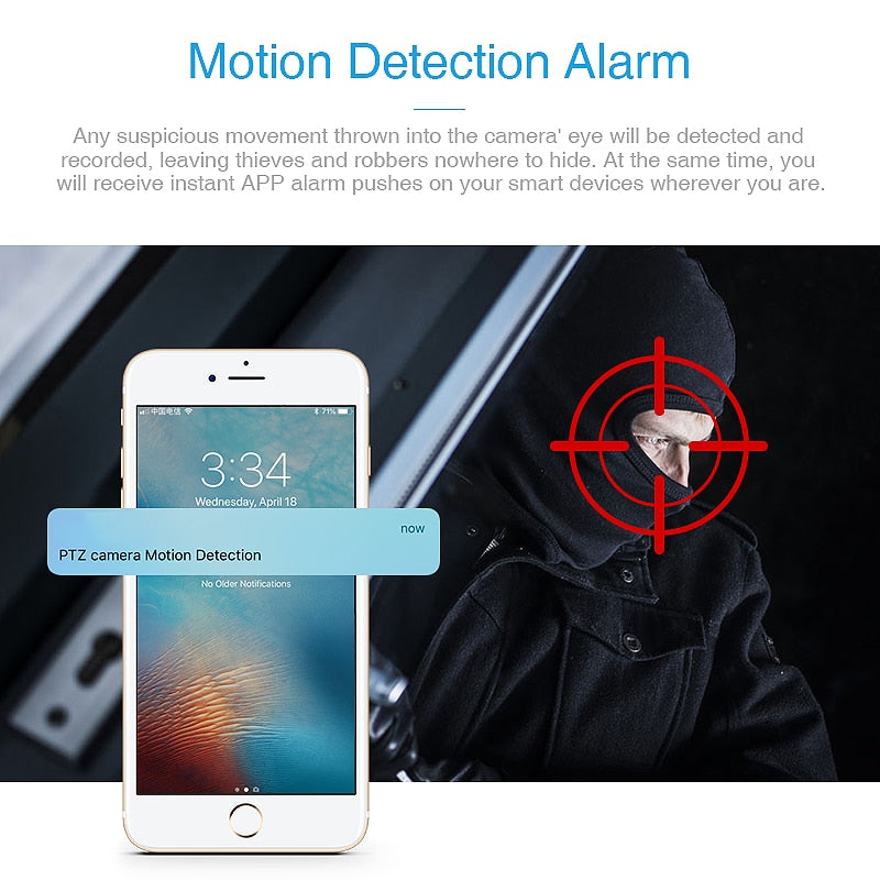 Wireless WiFi Home Security Surveillance Camera - HCDSHOP 