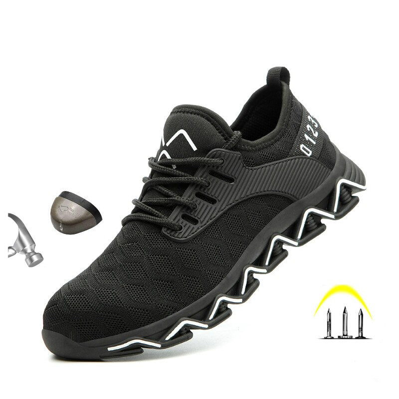 Lightweight Anti-Slip Work Safety Shoes - HCDSHOP 
