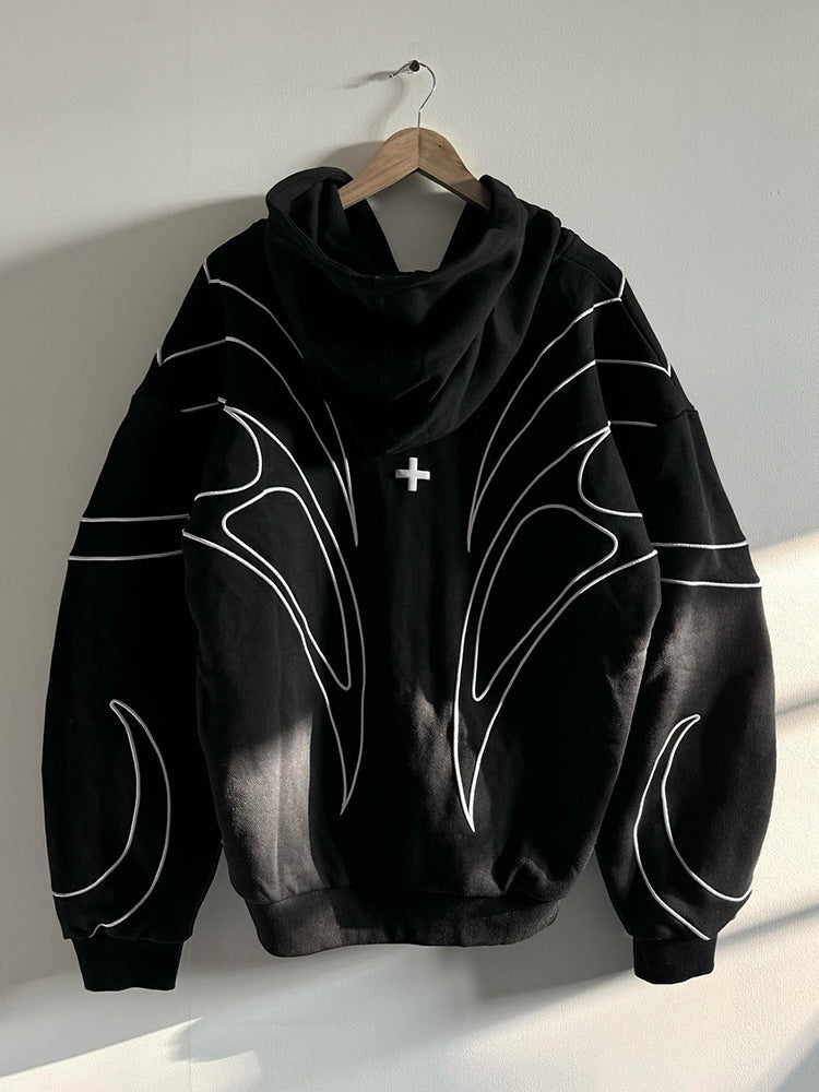 Women’s Fashionable Loose Cardigan Hoodie - HCDSHOP 