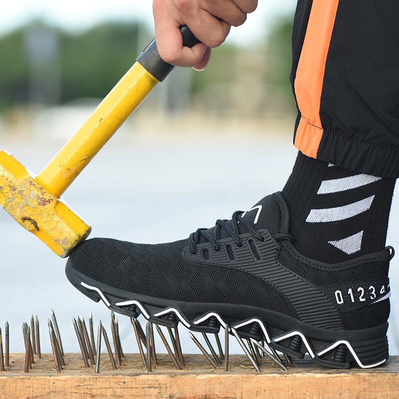 Lightweight Anti-Slip Work Safety Shoes - HCDSHOP 