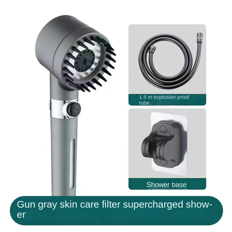 Three-Speed Filter Spray Handheld Shower Head - HCDSHOP 