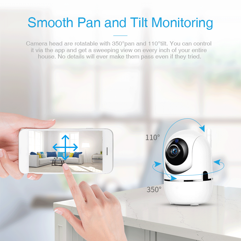 Wireless WiFi Home Security Surveillance Camera - HCDSHOP 