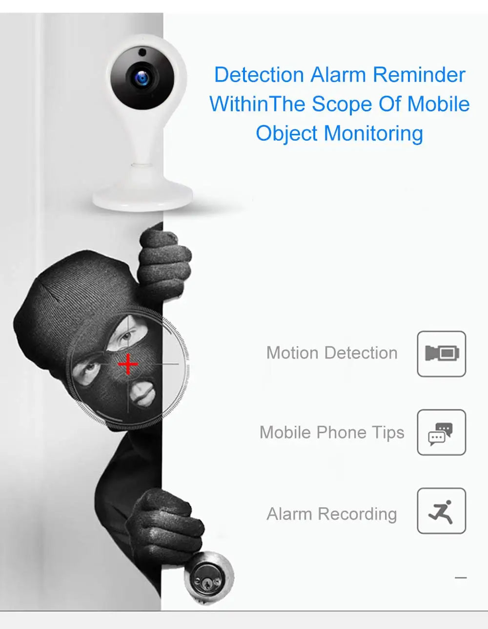 Smart WiFi Home Security Camera 720P HD - HCDSHOP 