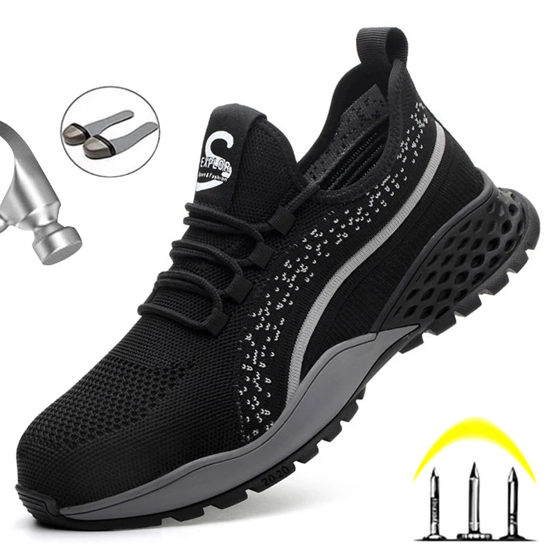 Men’s Steel Toe Safety Shoes - HCDSHOP 
