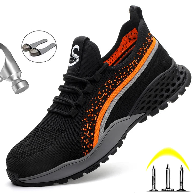 Men’s Steel Toe Safety Shoes - HCDSHOP 