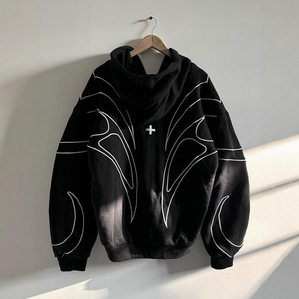 Women’s Fashionable Loose Cardigan Hoodie - HCDSHOP 